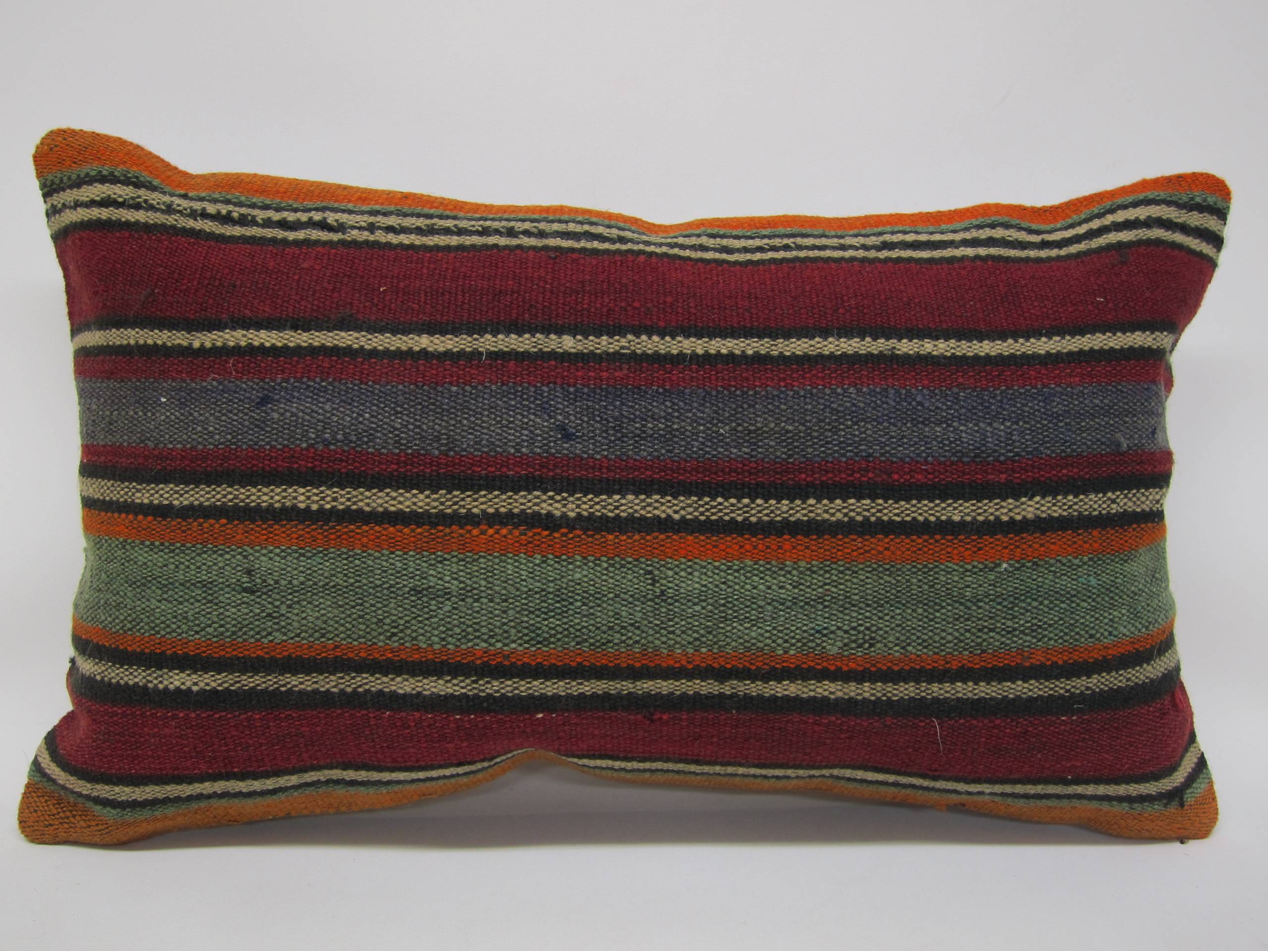 12x20 Turkish Kilim Pillow Cover
