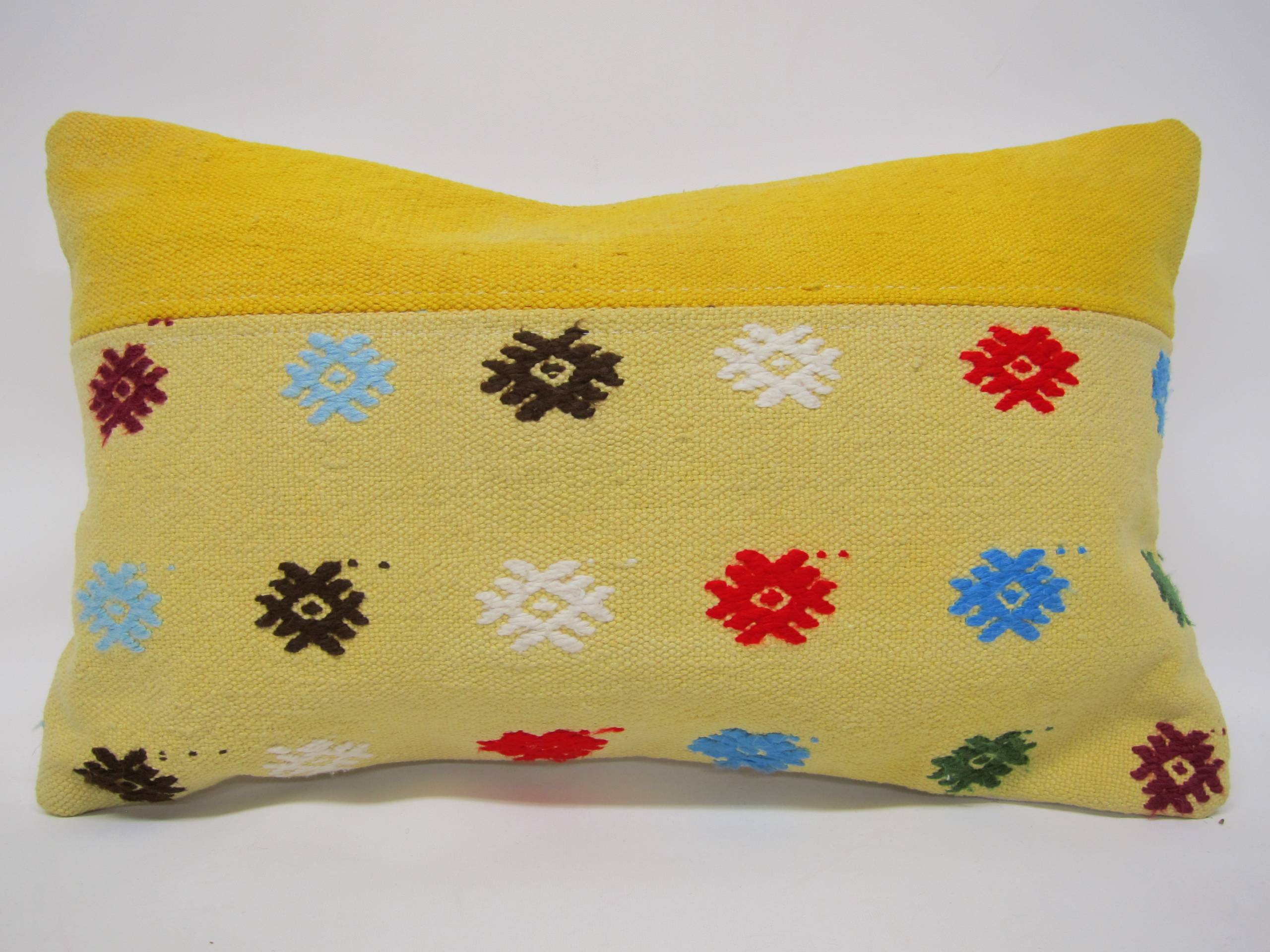 12x20 Turkish Kilim Pillow Cover